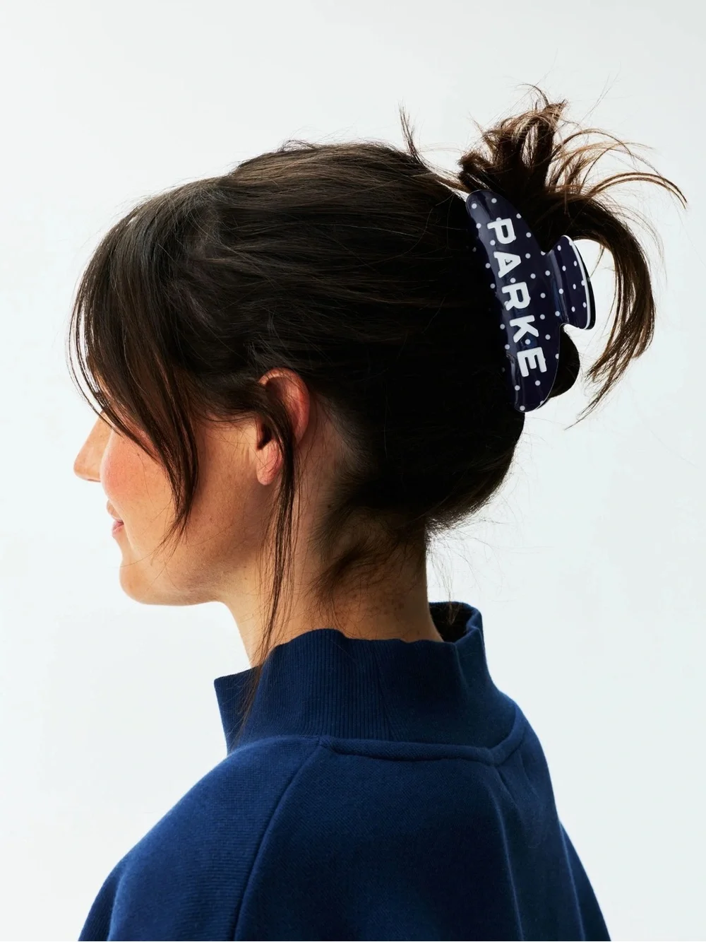 PARKE Polka Dot Claw Clip